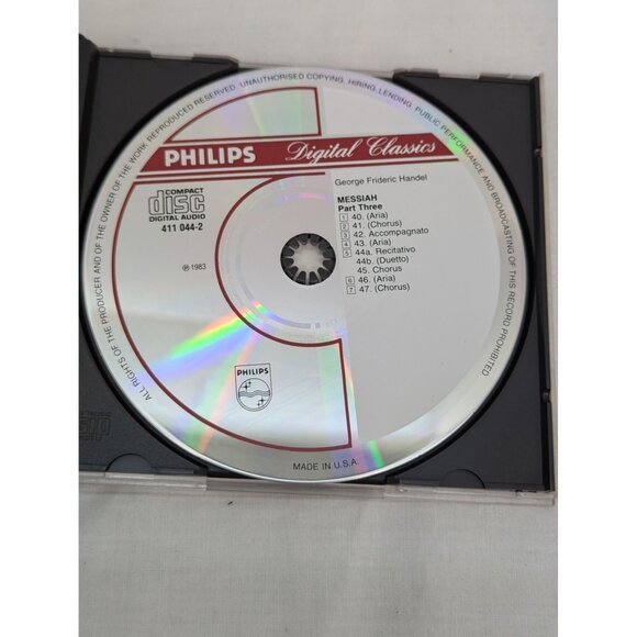 Handel Messsiah Monteverdi Choir English Baroque Soloists Philips 1982 - Picture 8 of 9